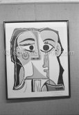 Exposition "Pablo Picasso, linographies originales". Madoura, Vallauris 1963. - Photo by Edward Quinn