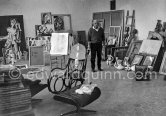 Pablo Picasso at Mas Notre-Dame-de-Vie, Mougins 1964. - Photo by Edward Quinn