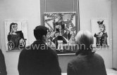 "Hommage à Pablo Picasso. Peintures", Exposition Galeries nationales du Grand Palais. 19.11.1966-12.2.1967 - Photo by Edward Quinn