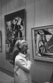"Hommage à Pablo Picasso. Peintures", Exposition Galeries nationales du Grand Palais. 19.11.1966-12.2.1967 - Photo by Edward Quinn