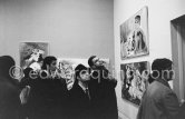 "Hommage à Pablo Picasso. Peintures", Exposition Galeries nationales du Grand Palais. 19.11.1966-12.2.1967 - Photo by Edward Quinn
