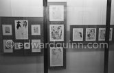 Exhibition "Pablo Picasso. 347 gravures récentes". 18.12.1968-1.2.1969. La Galerie Louise Leiris. 47, rue de Monceau, Paris 1968. - Photo by Edward Quinn
