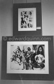 Exhibition "Pablo Picasso. 347 gravures récentes". 18.12.1968-1.2.1969. La Galerie Louise Leiris. 47, rue de Monceau, Paris 1968. - Photo by Edward Quinn