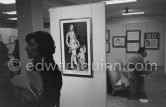 Exhibition "Pablo Picasso. 347 gravures récentes". 18.12.1968-1.2.1969. La Galerie Louise Leiris. 47, rue de Monceau, Paris 1968. - Photo by Edward Quinn