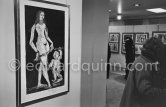 Exhibition "Pablo Picasso. 347 gravures récentes". 18.12.1968-1.2.1969. La Galerie Louise Leiris. 47, rue de Monceau, Paris 1968. - Photo by Edward Quinn
