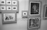 Exhibition "Pablo Picasso. 347 gravures récentes". 18.12.1968-1.2.1969. La Galerie Louise Leiris. 47, rue de Monceau, Paris 1968. - Photo by Edward Quinn