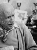 Pablo Picasso at Mas Notre-Dame-de-Vie, Mougins 1969. - Photo by Edward Quinn
