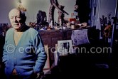 Pablo Picasso at Mas Notre-Dame-de-Vie, Mougins 1969 - Photo by Edward Quinn