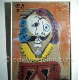 Galerie Cahiers d'Art: "Pablo Picasso. Figures peintes entre le 30 janvier et le 7 mai 1969" - Photo by Edward Quinn