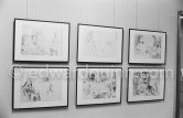 Exposition "Pablo Picasso. 156 Gravures récentes", Galerie Louise Leiris, 24.1.-24.2.1973. Paris 1973. - Photo by Edward Quinn
