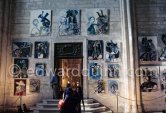 Exposition Pablo Picasso 1970-1972. 201 peintures. 23.5.-23.9.1973. Palais des Papes, Avignon. Festival d'Avignon 1973. (Avignon II) - Photo by Edward Quinn