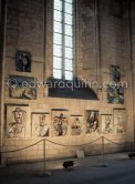 Exposition Pablo Picasso 1970-1972. 201 peintures. 23.5.-23.9.1973. Palais des Papes, Avignon. Festival d'Avignon 1973. (Avignon II) - Photo by Edward Quinn