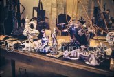 Studio de la sculpture. Ground floor, Mas Notre-Dame-de-Vie, Mougins 1974. (photographed after Pablo Picasso's death) - Photo by Edward Quinn
