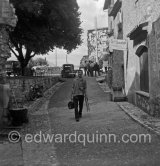 Edward Quinn. La Turbie. About 1956. - Photo by Edward Quinn
