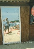 Edward Quinn, self-portrait. Saint-Tropez. About 1985. - Photo by Edward Quinn