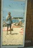 Edward Quinn, self-portrait. Saint-Tropez. About 1985. - Photo by Edward Quinn