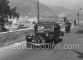 1951 Citroën Traction Avant 11B Normale. Monaco 1956 - Photo by Edward Quinn