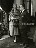 Prince Rainier and Princess Grace. Visit of President Charles de Gaulle. Monaco 1960. - Photo by Edward Quinn