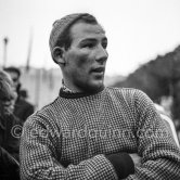 N° 341 Stirling Moss on Sunbeam Talbot 90. Rallye Monte Carlo 1952. - Photo by Edward Quinn