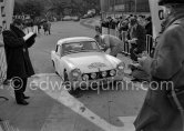 N° 161 Smith / Bryant on MG Midget. Rallye Monte Carlo 1963. - Photo by Edward Quinn