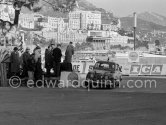 N° 283 Erik Carlsson / Palm on Saab 96, winner of Rallye Monte Carlo 1963. - Photo by Edward Quinn