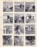 Claude Renault, Miss France 1950. Antibes 1951. Contact prints. Photos from original negatives available. - Photo by Edward Quinn