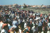 Gypsies on the occasion of the yearly pilgrimage and festival of the Gypsies in honor of Saint Sara, Saintes-Maries-de-la-Mer in 1953. - Photo by Edward Quinn