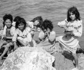 Gypsies on the occasion of the yearly pilgrimage and festival of the Gypsies in honor of Saint Sara, Saintes-Maries-de-la-Mer in 1953. - Photo by Edward Quinn