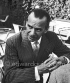 Malcolm Sargent, English conductor. Nice 1952. - Photo by Edward Quinn