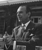 Malcolm Sargent, English conductor. Nice 1952. - Photo by Edward Quinn