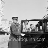 George Schlee (Friend of Garbo).  Carlton Hotel. Cannes 1953. - Photo by Edward Quinn