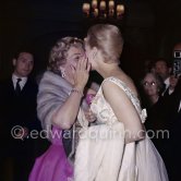 Romy Schneider and her mother Magda Schneider. Gala evening, Cannes Film Festival 1959. - Photo by Edward Quinn