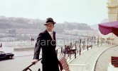 Ol’ Blue Eyes Frank Sinatra at the height of his fame; he’d won an Oscar for "From Here to Eternity" and was receiving rave reviews for his album "Come Fly with Me". Monte Carlo 1958. - Photo by Edward Quinn