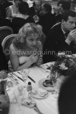 Irina Skobtseva. Cannes Film Festival 1956. - Photo by Edward Quinn