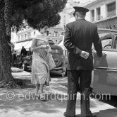 Queen Soraya. Cannes 1953. - Photo by Edward Quinn