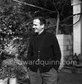 Graham Sutherland. Menton 1954. - Photo by Edward Quinn