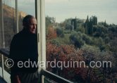 Graham Sutherland at “La Villa Blanche”, Menton 1976 - Photo by Edward Quinn