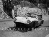 Donald Bennett (GB) / Peter Riley (GB), Fairthorpe Electron, result unknown. Tour de France de l'Automobile 1958, Grande Corniche, Nice. - Photo by Edward Quinn