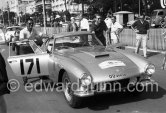 Pierre Dumay (F) / Daboussy (F) , Ferrari 250 GT LWB Interim Berlinetta 1521GT, 7th. Tour de France de l'Automobile 1959, Nice. - Photo by Edward Quinn