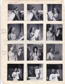 Pin-up Greta Thysegen. Cannes 1951. “Miss Copenhagen”.  (also Thyssen , Thygesen, Thyssegen). Contact prints. Photos from original negatives available. - Photo by Edward Quinn