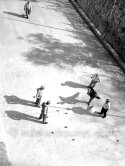 Playing Boules. Tourrettes-sur-Loup 1954. - Photo by Edward Quinn