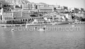 British destroyer HMS Gravelines. Monaco 1950. - Photo by Edward Quinn